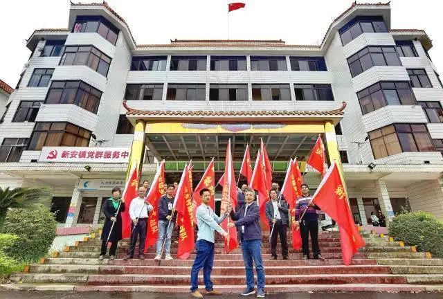 各村战队合影 图片